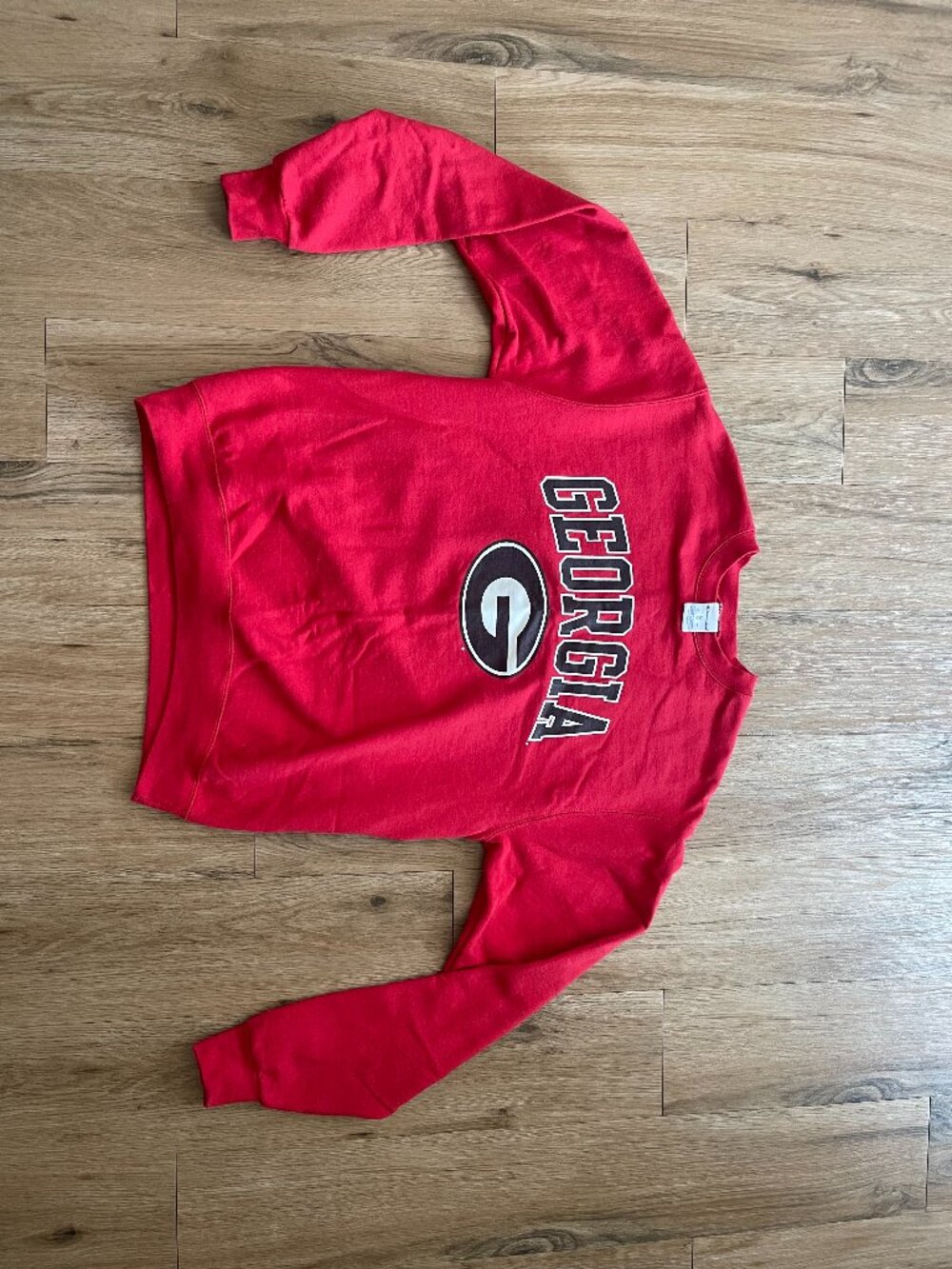 Red UGA Champion Sweatshirt - Size Medium